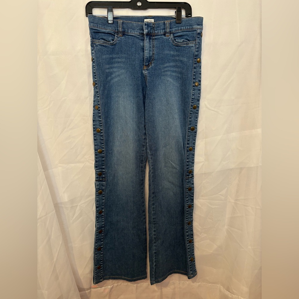 Cache Jeans Women’s Denim Flare Size 8‎